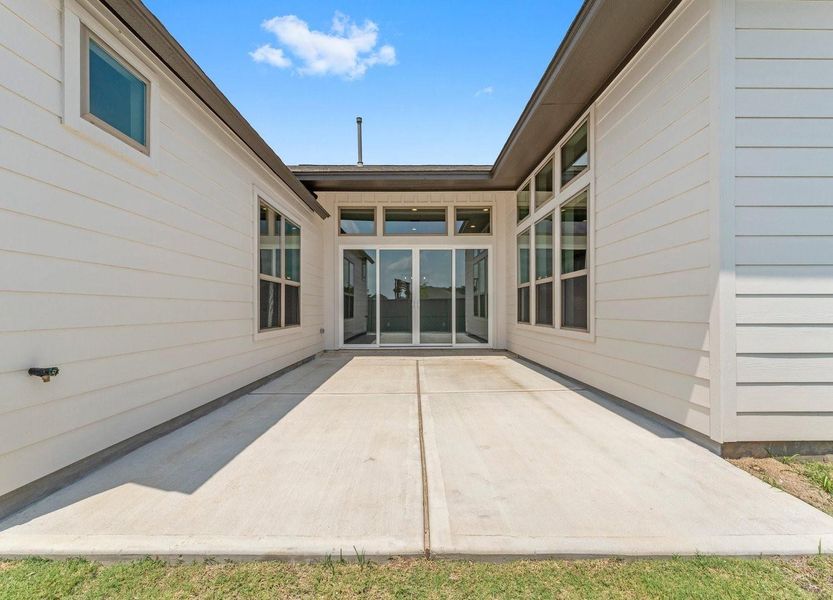 Exterior details and patio area of a home in , Fulshear (Image 27). Exterior details and patio area of a home in , Fulshear (Image 27).