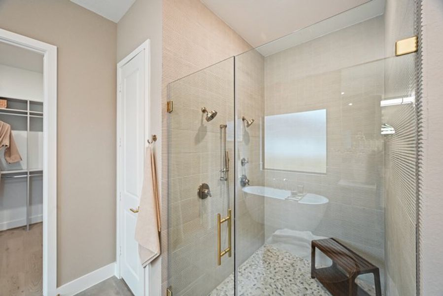 Furnished interior view inside a new home in Wildtree 70', Montgomery (Image 12).