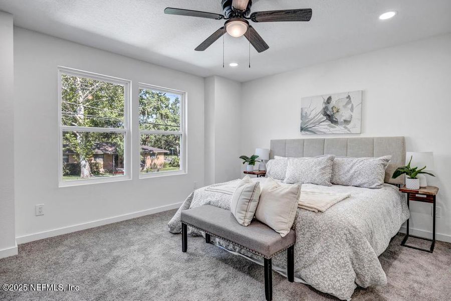 Furnished interior view inside a new home in , Jacksonville (Image 4).