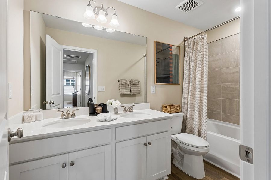 Furnished interior view inside a new home in Six Oaks, Summerville (Image 6).