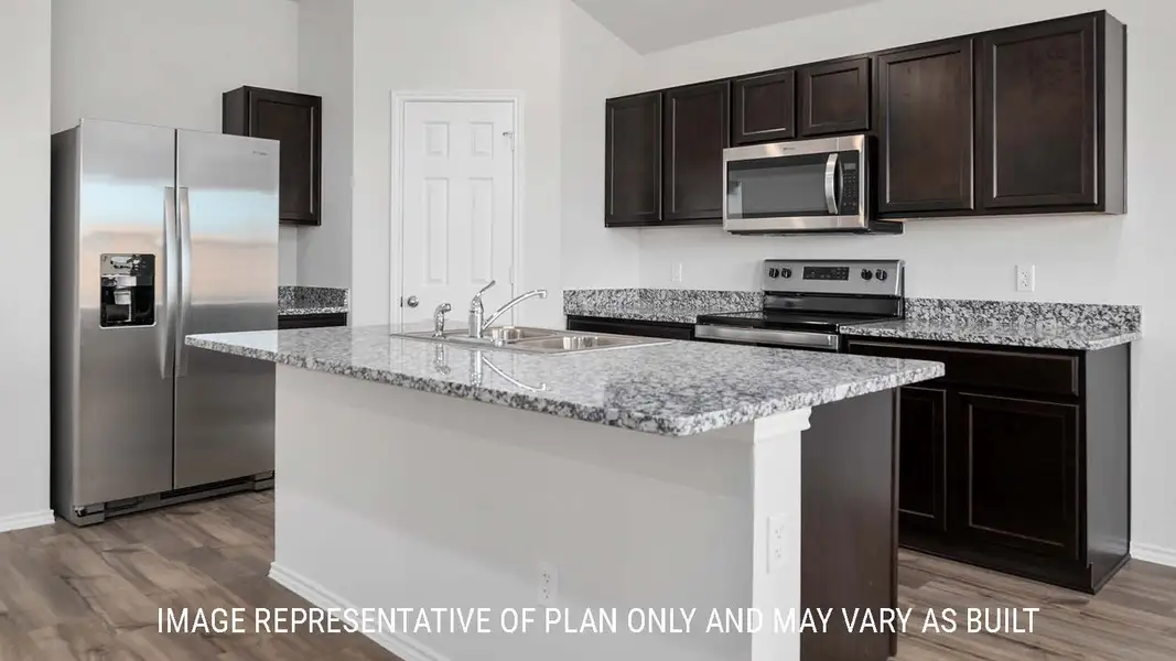Furnished interior view inside a new home in Pecan Creek, Temple (Image 5).