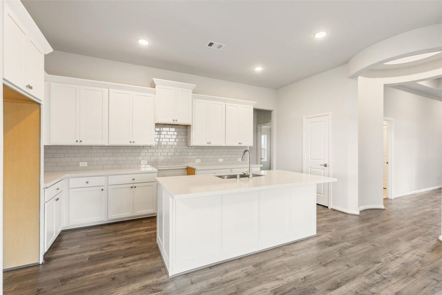 Furnished interior view inside a new home in Brookewater, Rosenberg (Image 12).
