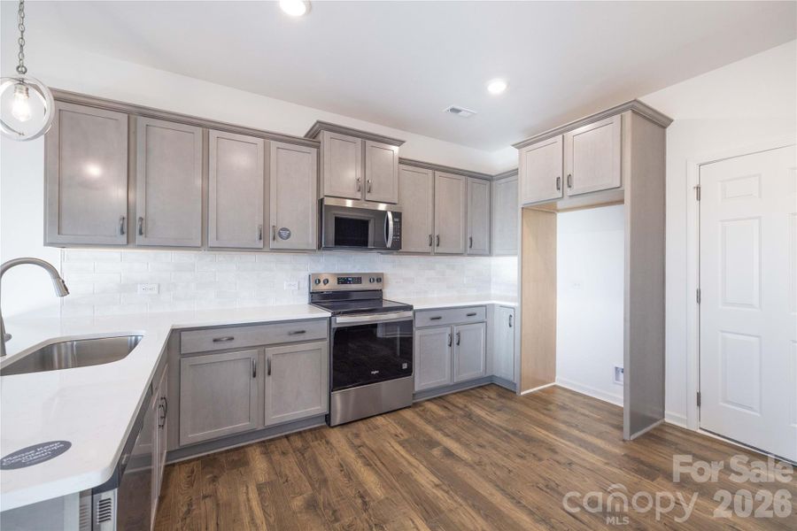 Furnished interior view inside a new home in Grandview, Albemarle (Image 8).