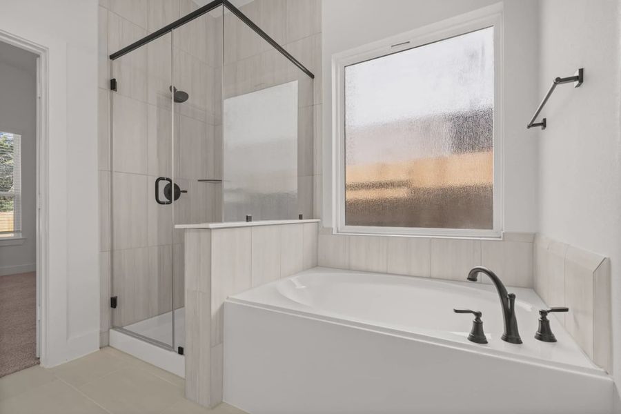 Representative furnished interior of a home built from the Toronto by Chesmar Homes in Stillwater Ranch, Buda (Image 7).