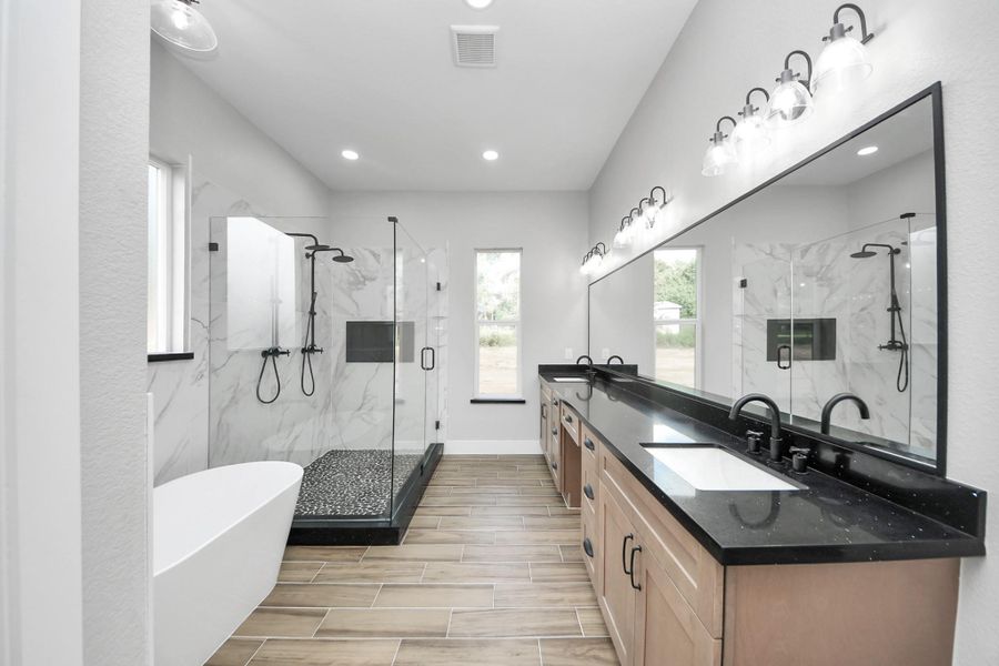 Furnished interior view inside a new home in , Plantersville (Image 15). Furnished interior view inside a new home in , Plantersville (Image 15).