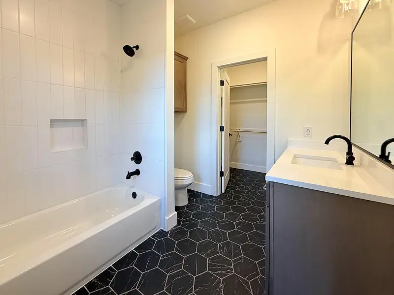 Furnished interior view inside a new home in , Houston (Image 8).