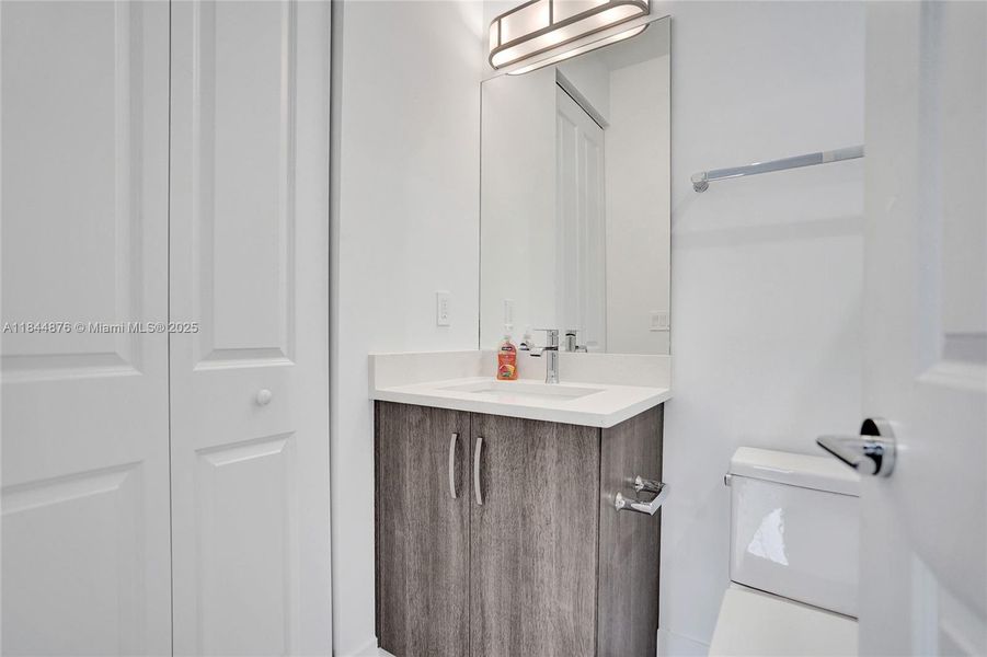 Third bathroom on first level