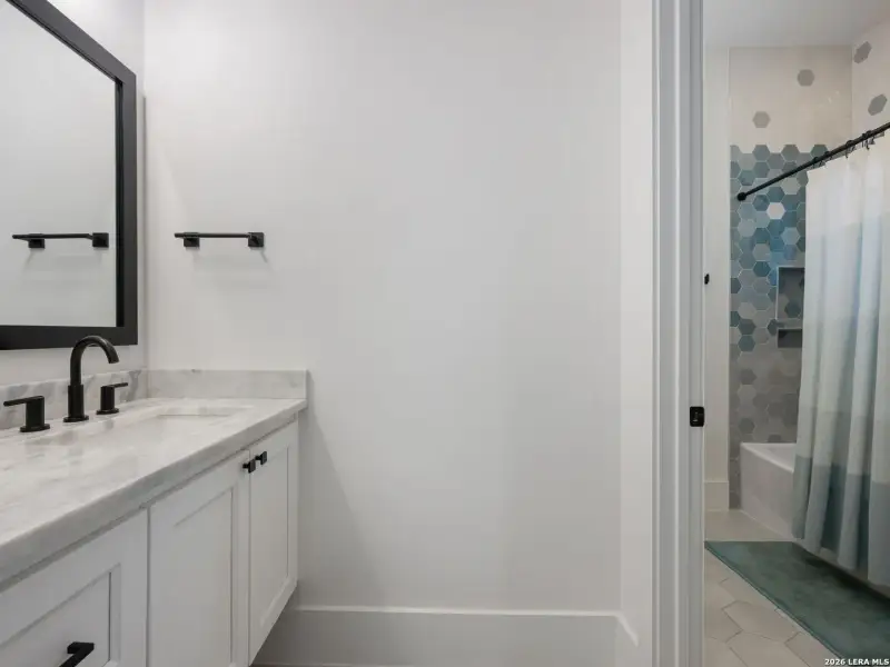 Furnished interior view inside a new home in , San Antonio (Image 10).