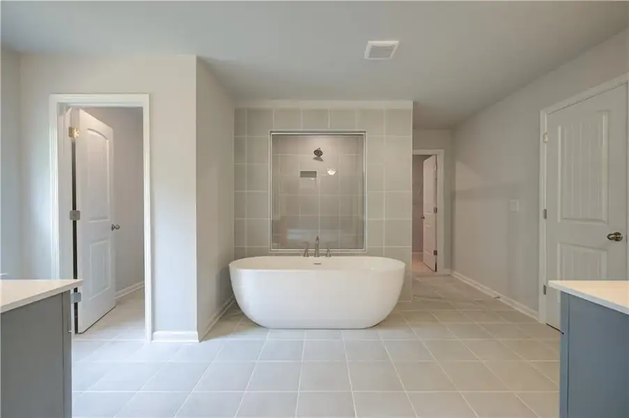 Furnished interior view inside a new home in Cambria at Traditions, Hampton (Image 10).