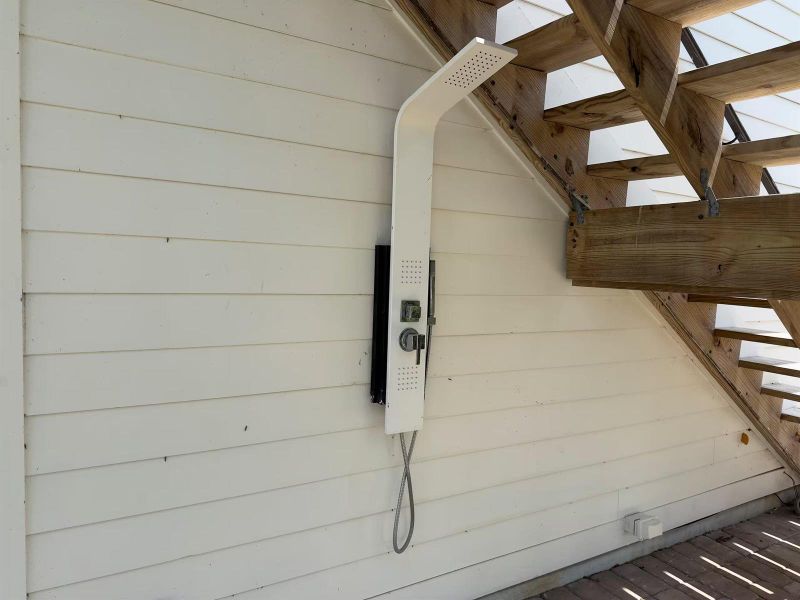 outdoor shower - cottage outdoor shower - cottage