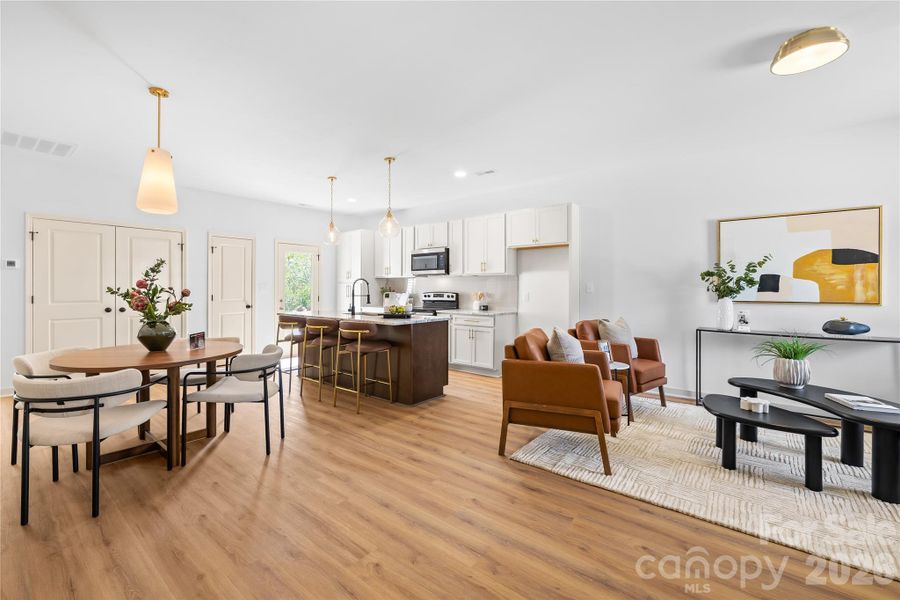Furnished interior view inside a new home in , Rock Hill (Image 14).