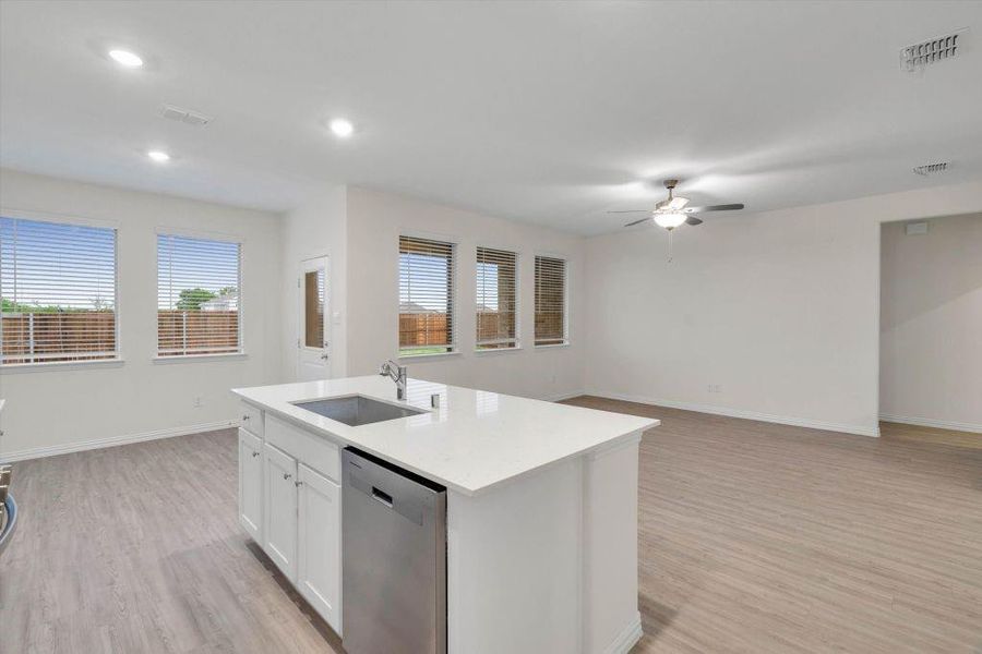 Furnished interior view inside a new home in , Anna (Image 9).