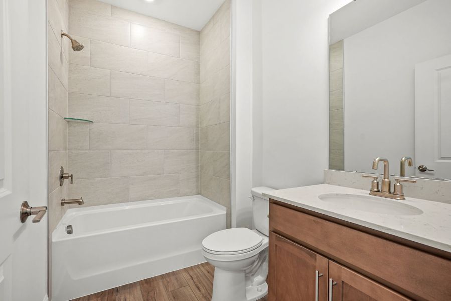 Furnished interior view inside a new home in Kinsdale, Lancaster (Image 10).