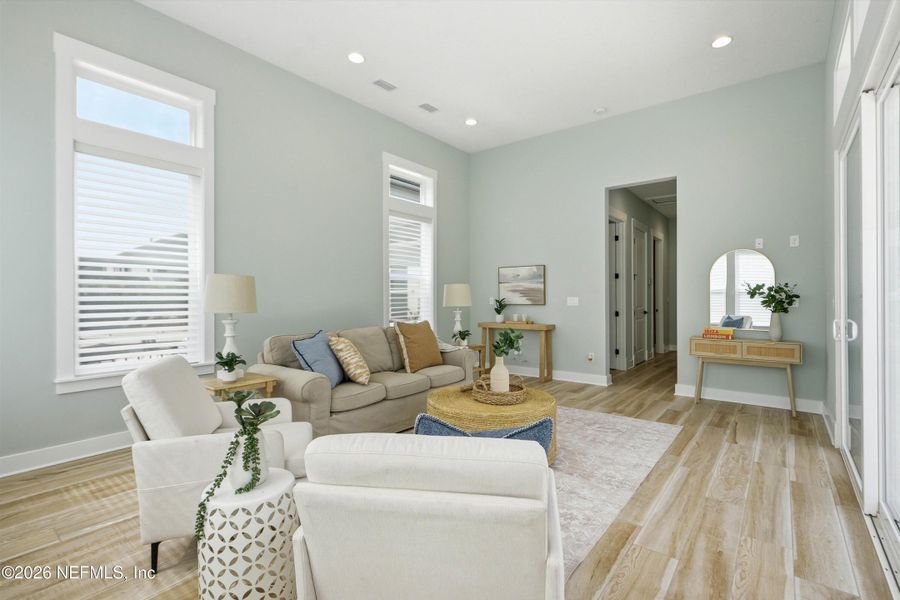 Furnished interior view inside a new home in , Ponte Vedra (Image 11). Furnished interior view inside a new home in , Ponte Vedra (Image 11).