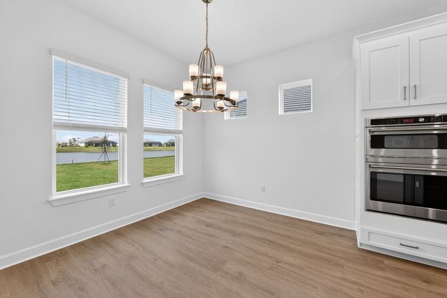 Representative unfurnished interior of a home built from the Sereno by Taylor Morrison in Esplanade by the Islands, Naples (Image 11).