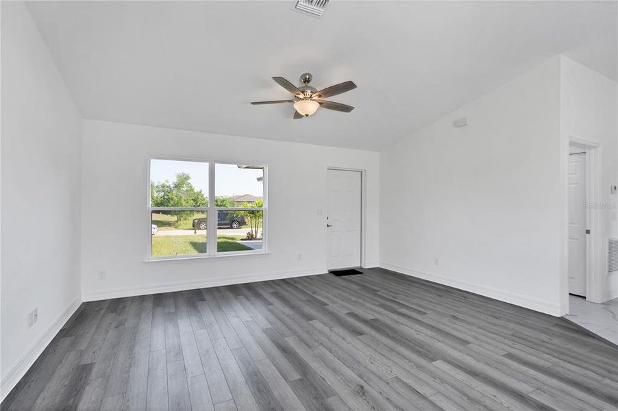 Spacious, unfurnished interior of a new home in , Cape Coral (Image 8). Spacious, unfurnished interior of a new home in , Cape Coral (Image 8).