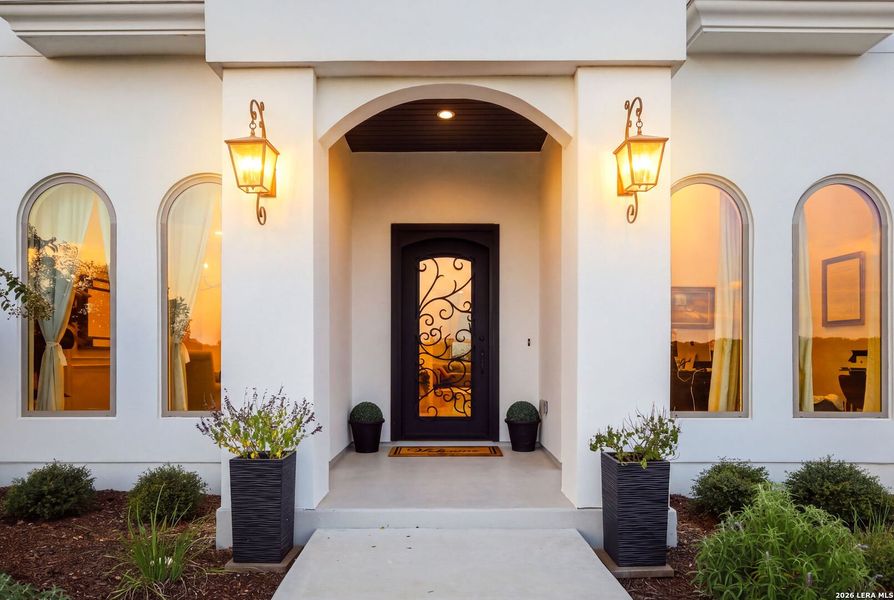 Exterior details and patio area of a home in , Boerne (Image 30).