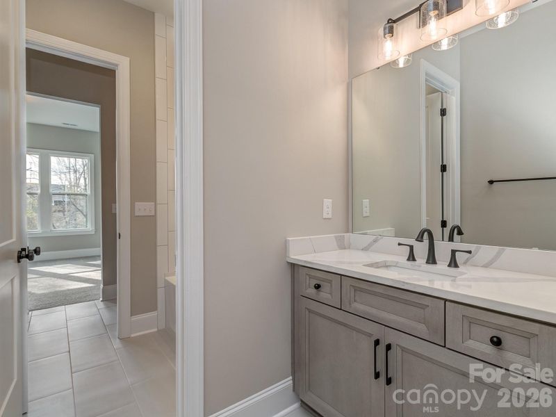 Furnished interior view inside a new home in , York (Image 15).