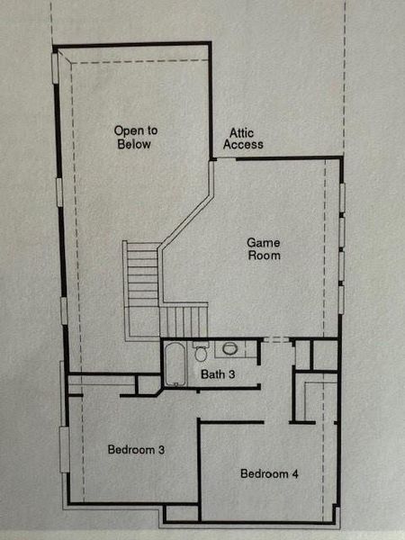 2D floor plan layout of this home in Grand Central Park, Conroe, TX (Image 3). 2D floor plan layout of this home in Grand Central Park, Conroe, TX (Image 3).