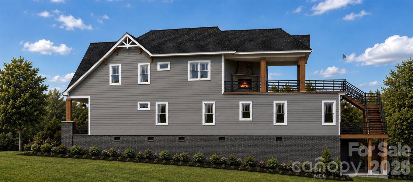 Front exterior of a new home in , Charlotte, NC, highlighting curb appeal (Image 6). Front exterior of a new home in , Charlotte, NC, highlighting curb appeal (Image 6).