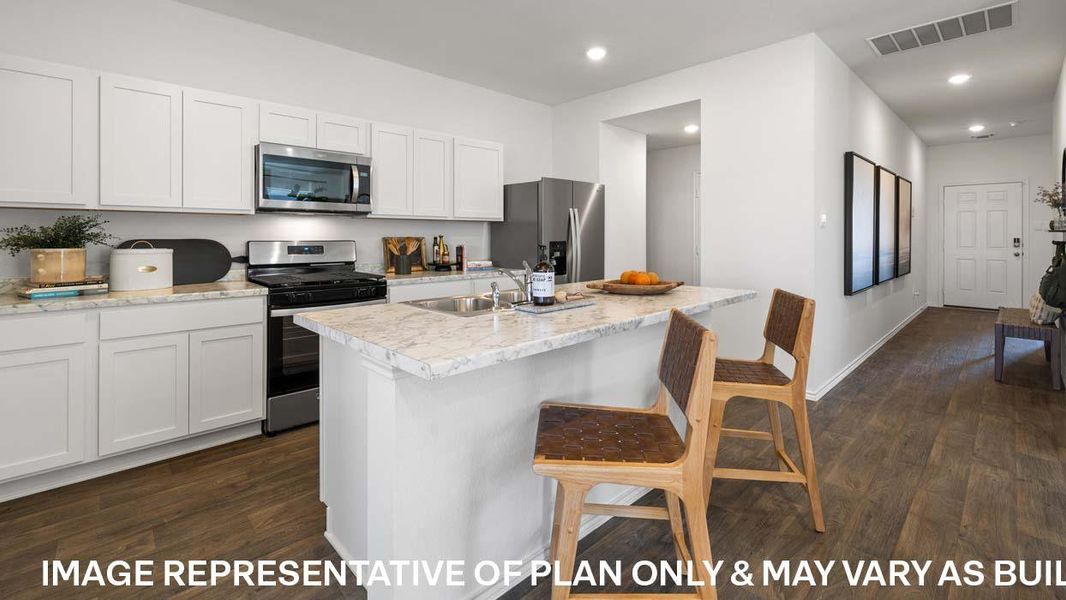 Furnished interior view inside a new home in Briarwood, Elgin (Image 11).