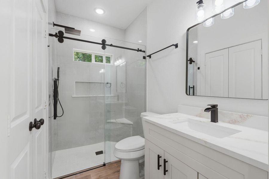 Furnished interior view inside a new home in , Willis (Image 7).