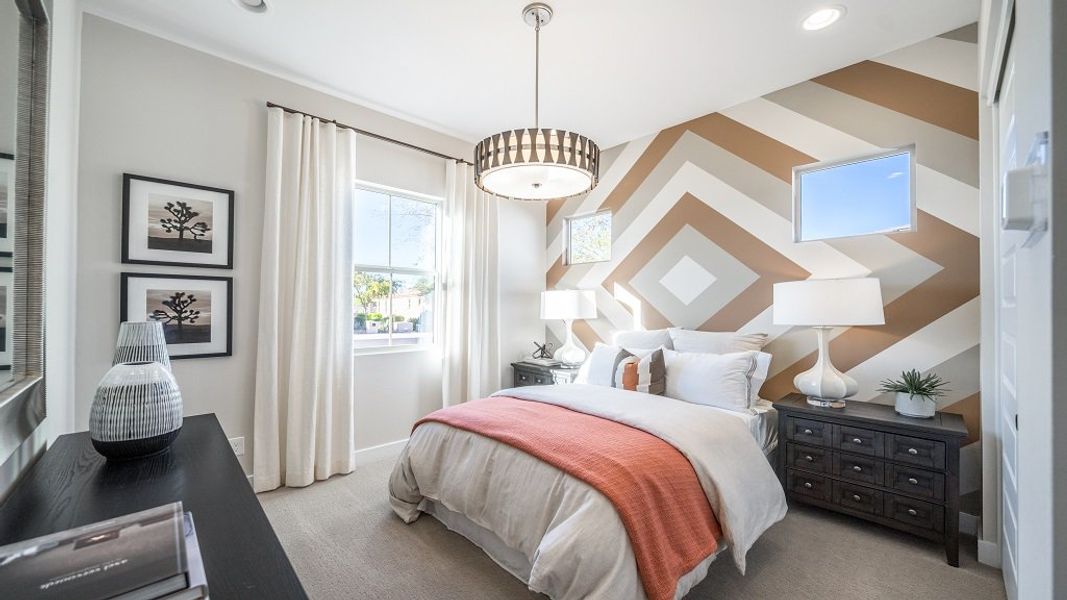 Furnished interior view inside a new home in Estrella, Goodyear (Image 33).
