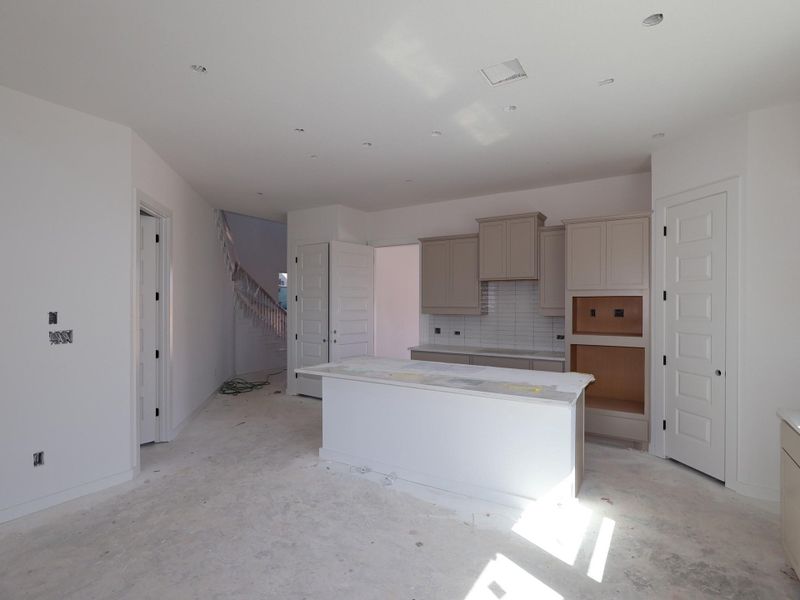 In-progress construction of a new home in Heritage, Dripping Springs, TX (Image 8).