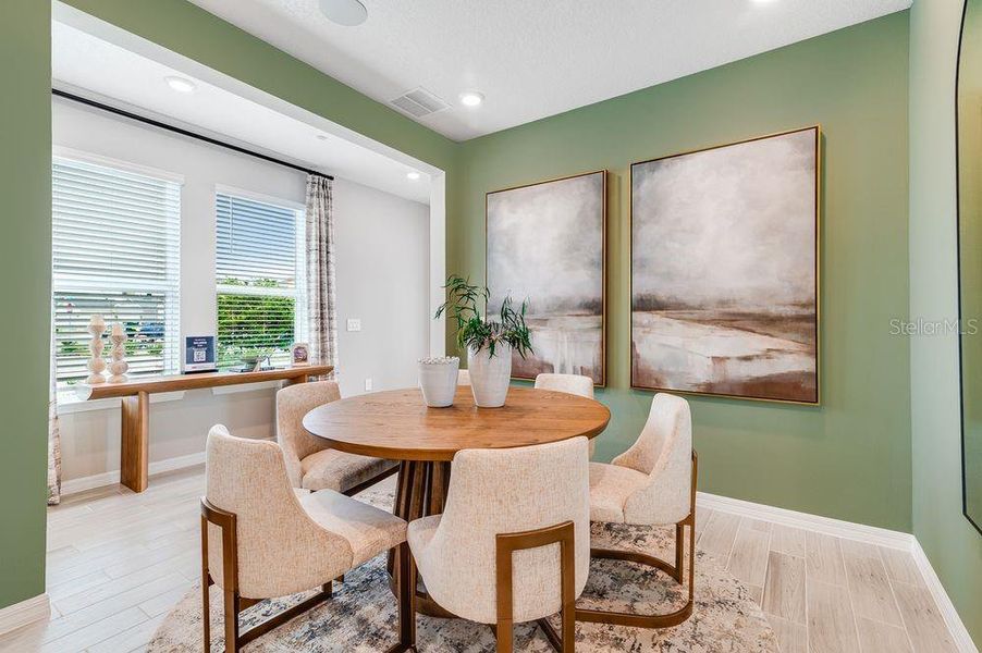 Furnished interior view inside a new home in The Waters at Center Lake Ranch, St. Cloud (Image 37).