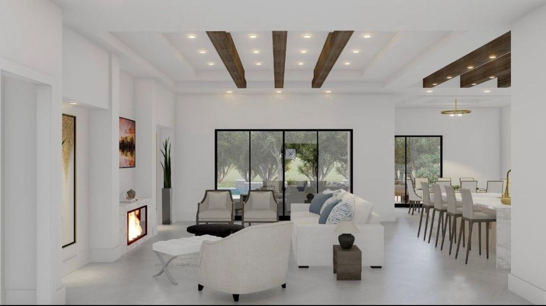 Similar Living Room Built by Bischoff Construction Similar Living Room Built by Bischoff Construction