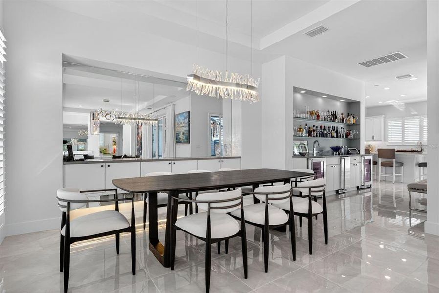 Furnished interior view inside a new home in Aqua Single Family Homes, Bradenton (Image 46).