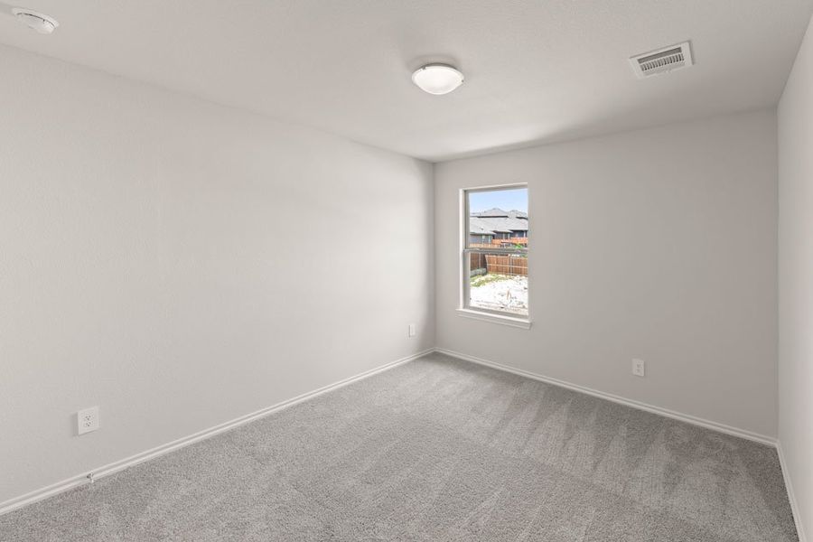 Representative exterior photo of a completed home built from the Willow by Impression Homes in ValleyBrooke, Mesquite, TX (Image 17).