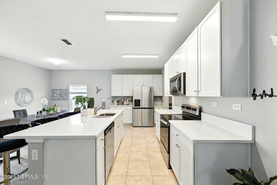 Furnished interior view inside a new home in , Jacksonville (Image 14).