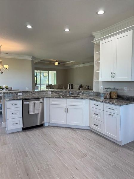 Furnished interior view inside a new home in , Englewood (Image 29).