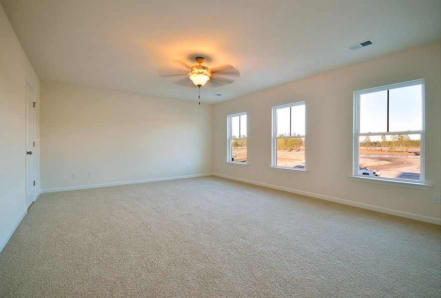 Spacious, unfurnished interior of a new home in Heron's Walk at Summers Corner: Carolina Collection, Summerville (Image 17). Spacious, unfurnished interior of a new home in Heron's Walk at Summers Corner: Carolina Collection, Summerville (Image 17).