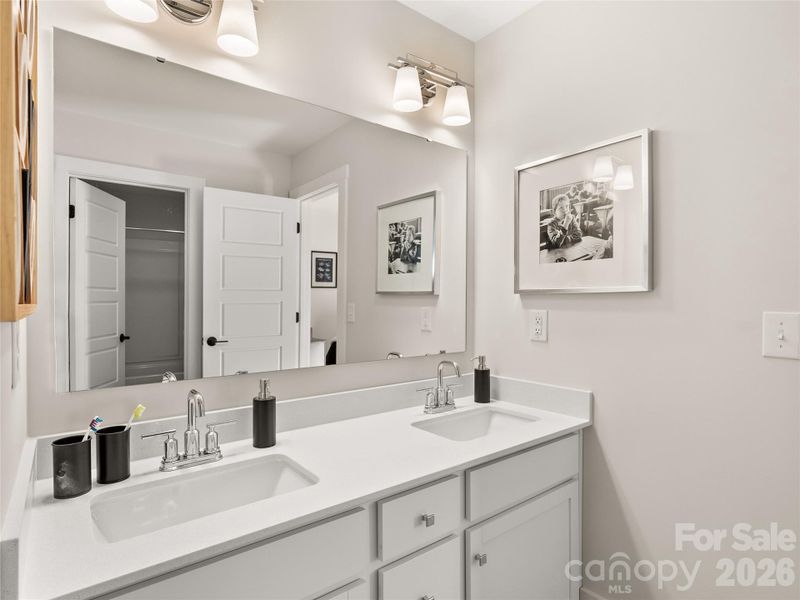 Furnished interior view inside a new home in Stonebridge Fairways, Monroe (Image 32).