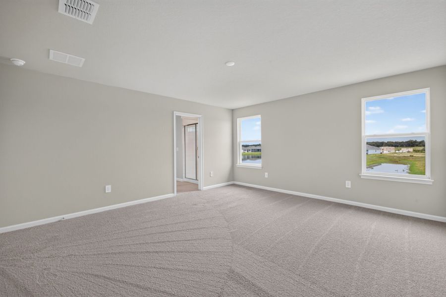 Spacious, unfurnished interior of a new home in Crosswind Ranch, Parrish (Image 14). Spacious, unfurnished interior of a new home in Crosswind Ranch, Parrish (Image 14).