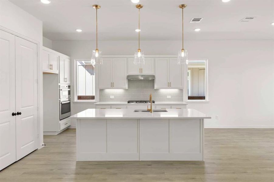 Furnished interior view inside a new home in Inspiration, Lucas (Image 12).