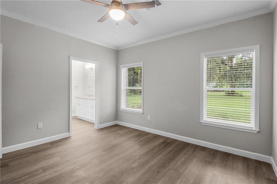 Spacious, unfurnished interior of a new home in , Ludowici (Image 18).