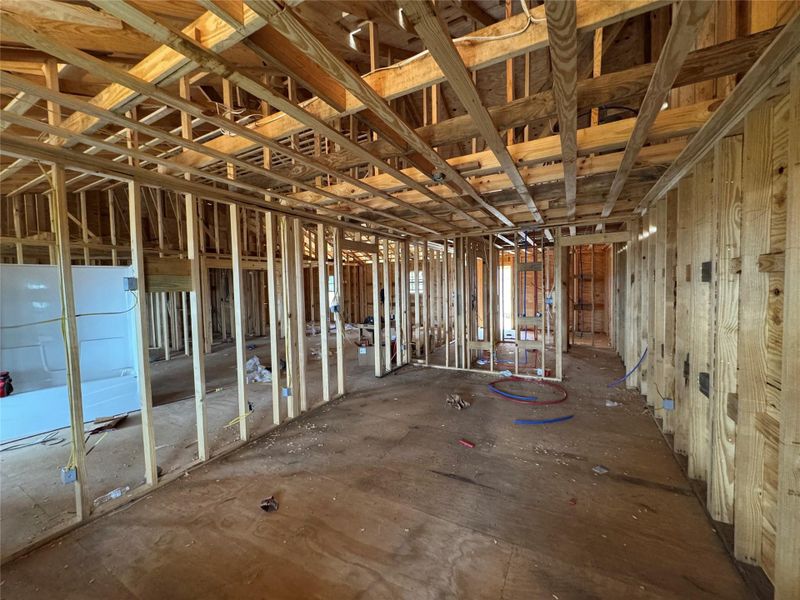 In-progress construction of a new home in , Broaddus, TX (Image 3).