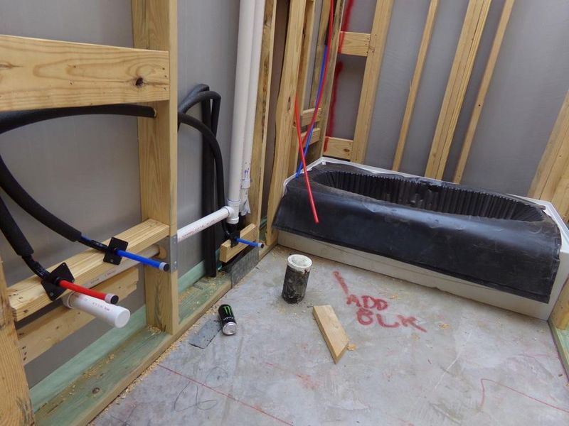 In-progress construction of a new home in Dunham Pointe 65' Homesites, Cypress, TX (Image 4).