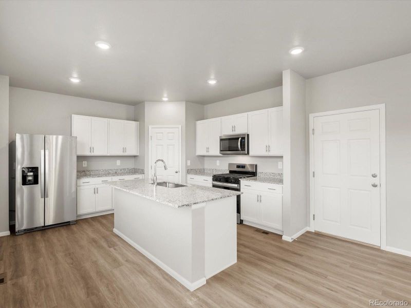 Furnished interior view inside a new home in Revere at Johnstown, Johnstown (Image 10).