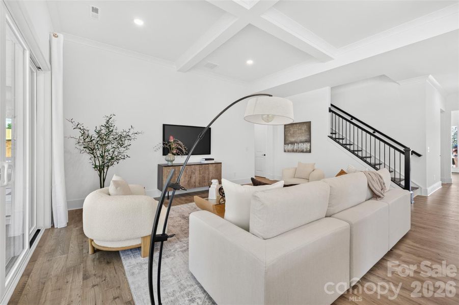 Furnished interior view inside a new home in Edgewater Lakeview On Your Lot, Lancaster (Image 36).