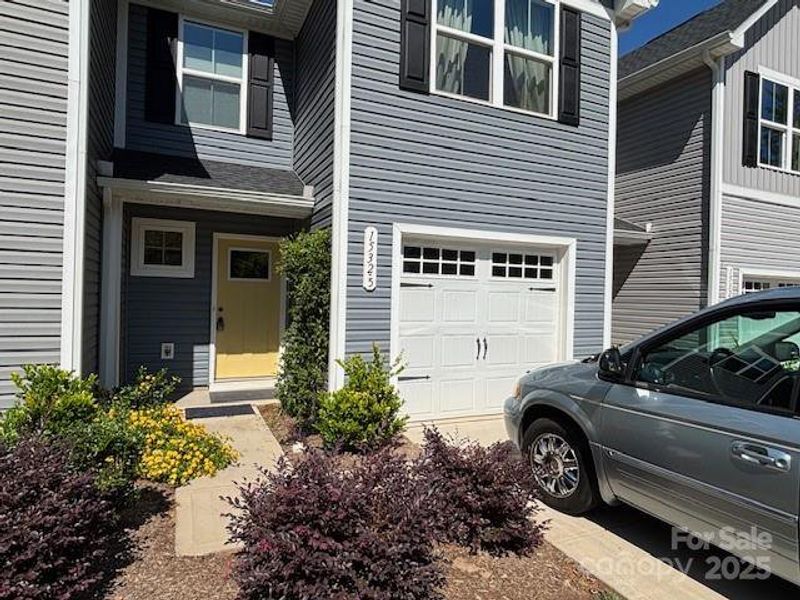 Exterior details and patio area of a home in Bear Park, Hickory (Image 19).