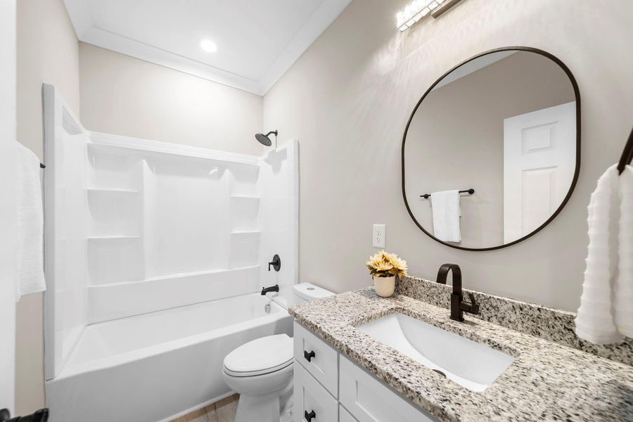 Furnished interior view inside a new home in , Albemarle (Image 6). Furnished interior view inside a new home in , Albemarle (Image 6).