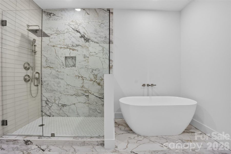 Furnished interior view inside a new home in , Charlotte (Image 5).