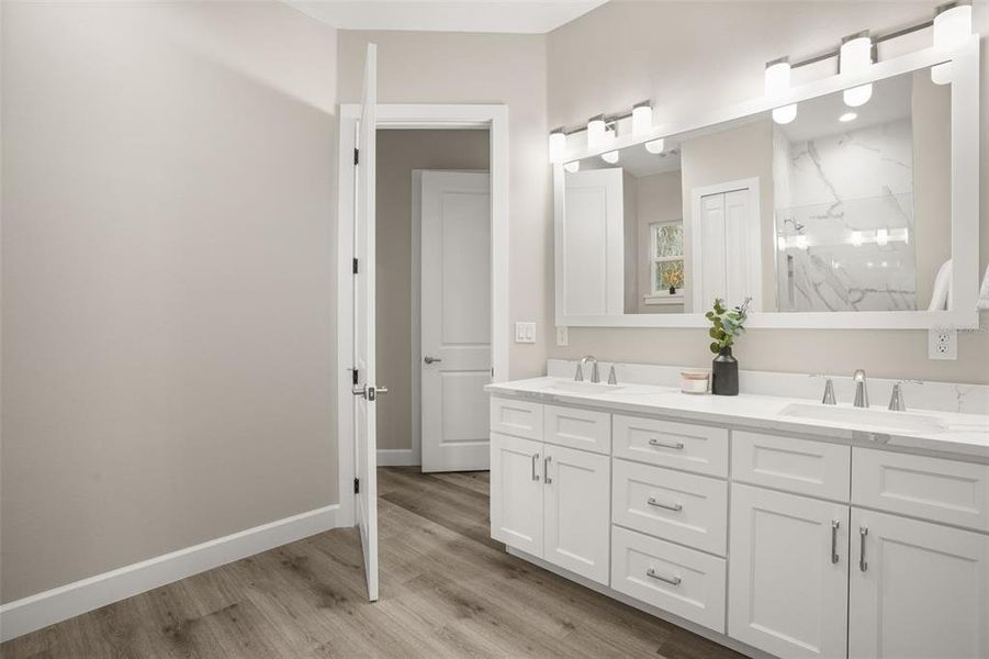 Furnished interior view inside a new home in , Orlando (Image 11). Furnished interior view inside a new home in , Orlando (Image 11).