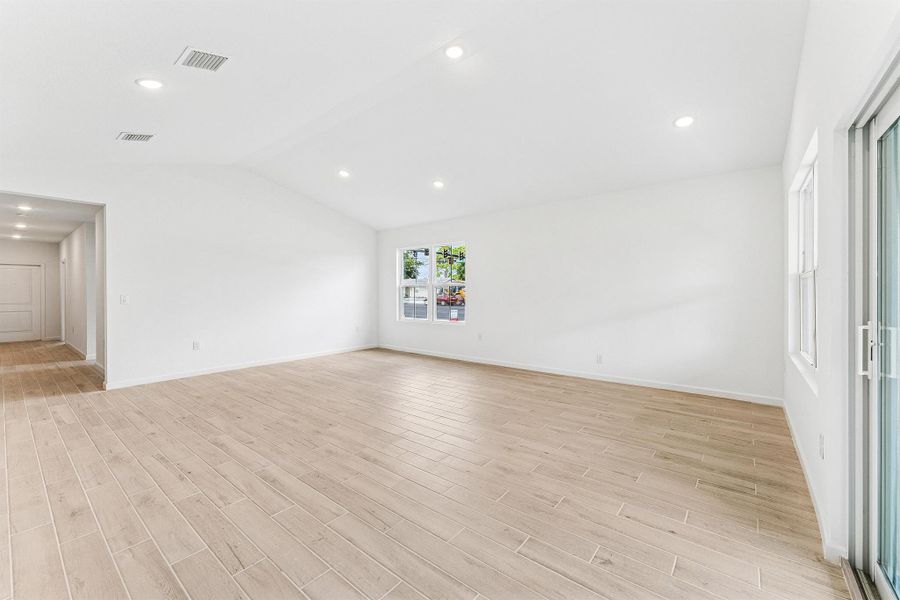 Furnished interior view inside a new home in , Port St. Lucie (Image 9).