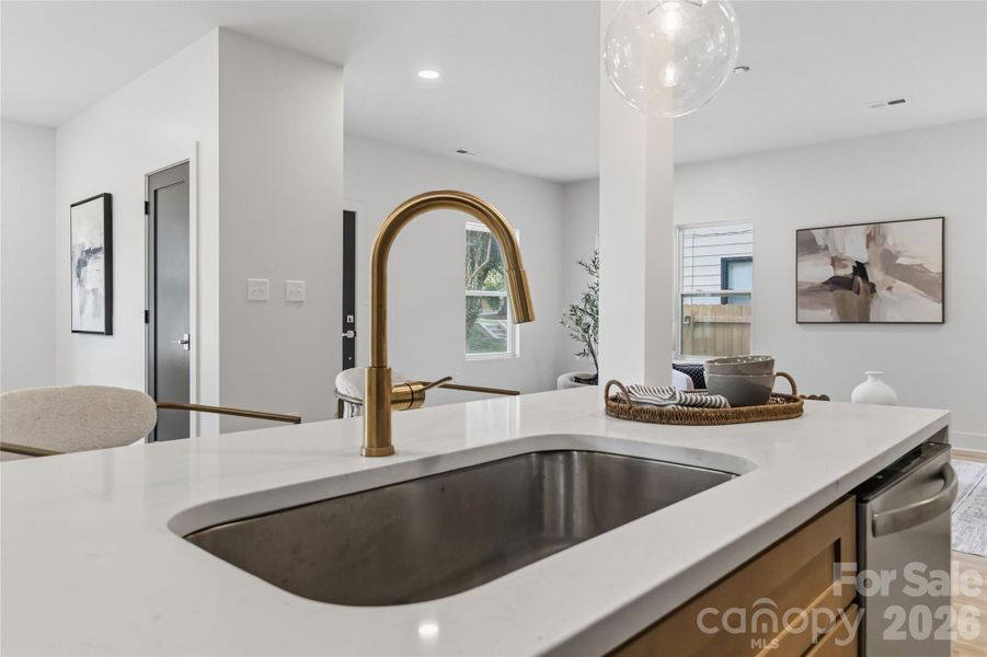 Close-up of interior finishes inside a home in , Charlotte (Image 20).