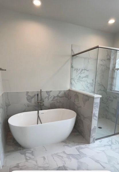 Close-up of interior finishes inside a home in , Houston (Image 20).